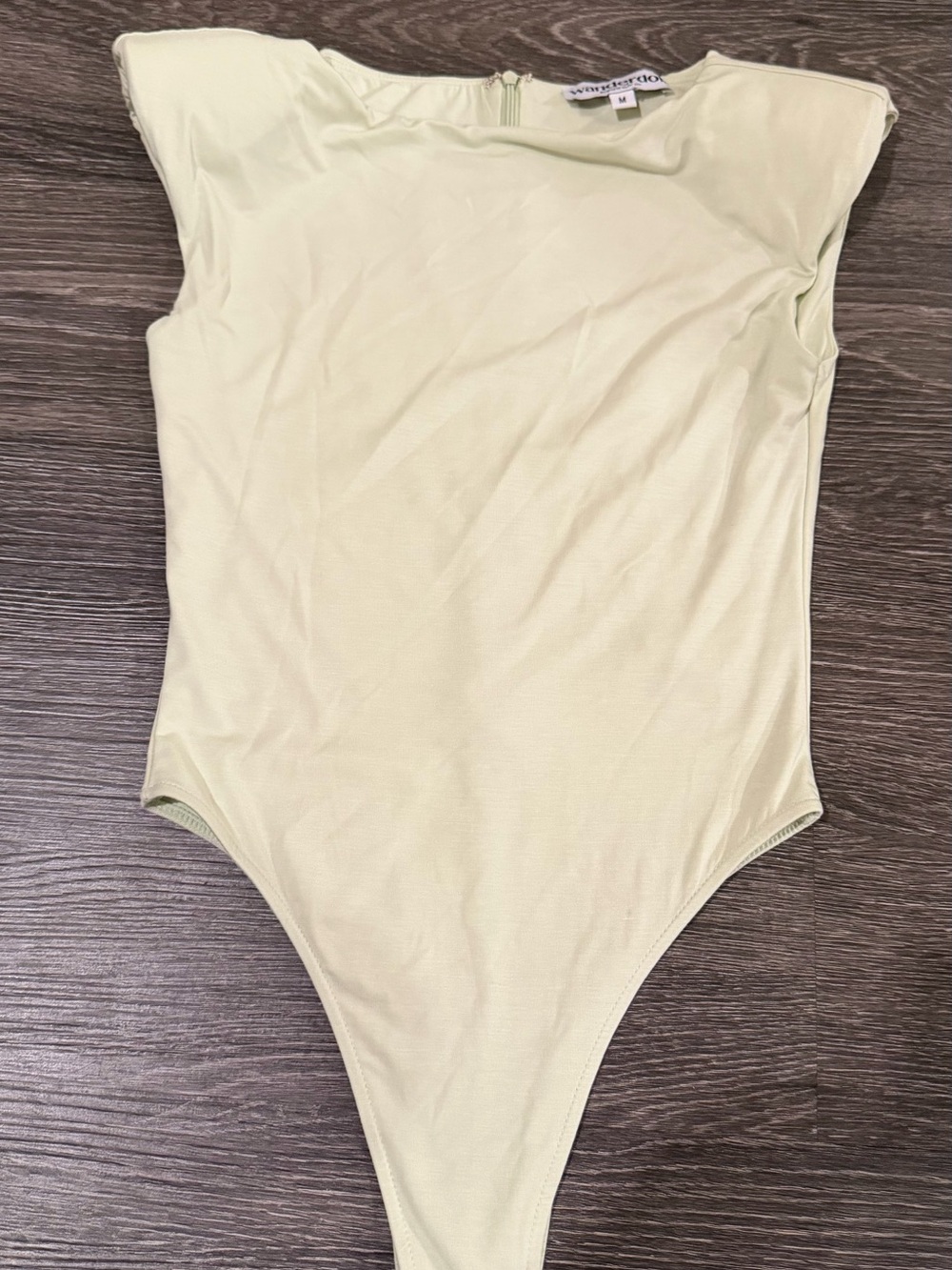 Vintage Havana Cream Stretch Rib Bodysuit